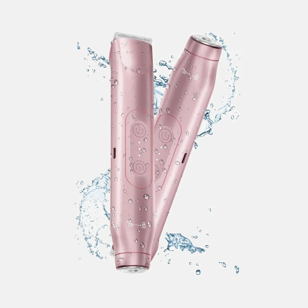 IUIBeauty 2-in-1 Painless Bikini Hair Trimmer