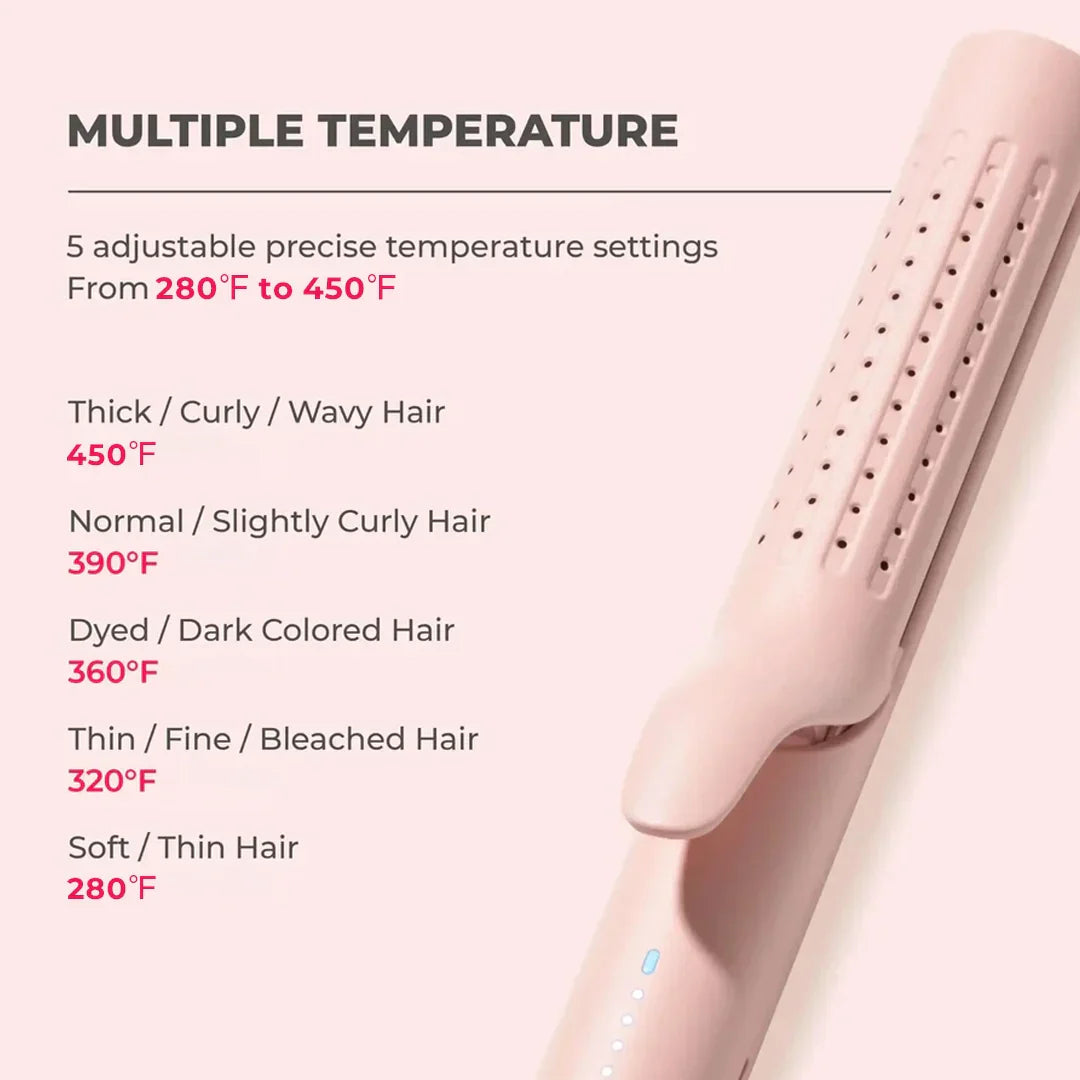 2-in-1 Cool Curl Airflow Styler & Straightener