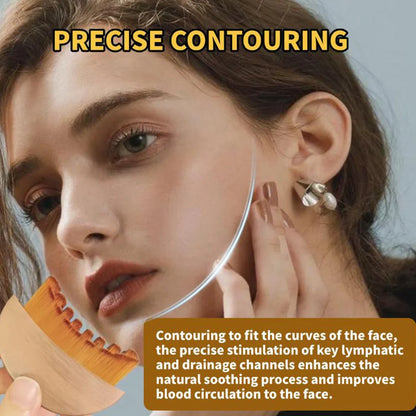 Lymphatic Contour Face Brush – Sculpt, Tone & Refresh Your Jawline and Chin-Buy 1, Get 1 Free!