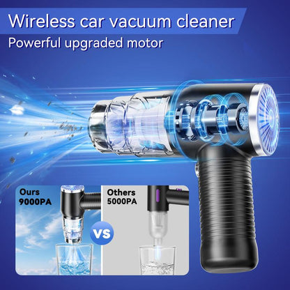2-in-1 Cordless Handheld Vacuum – Powerful Suction for Home, Car & Desk