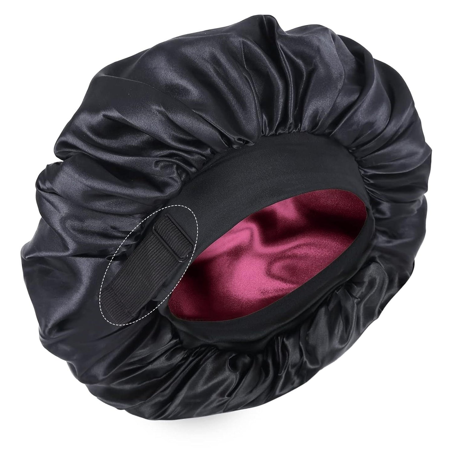 Adjustable Double Layer Hair Bonnet