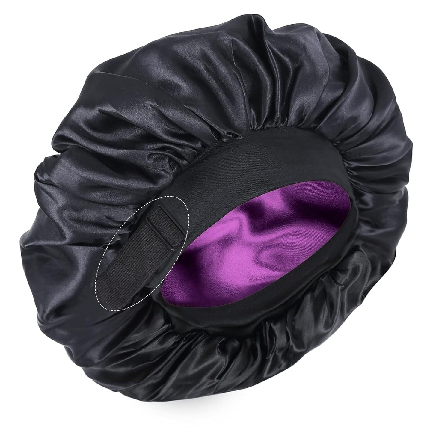 Adjustable Double Layer Hair Bonnet