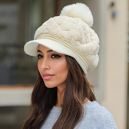 💁‍♀️The Best Winter Gift🎁👒 – Women’s Winter Hat 2025 with Short Brim🥰